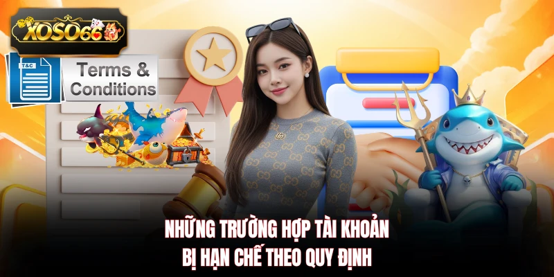 Những trường hợp tài khoản bị hạn chế theo quy định